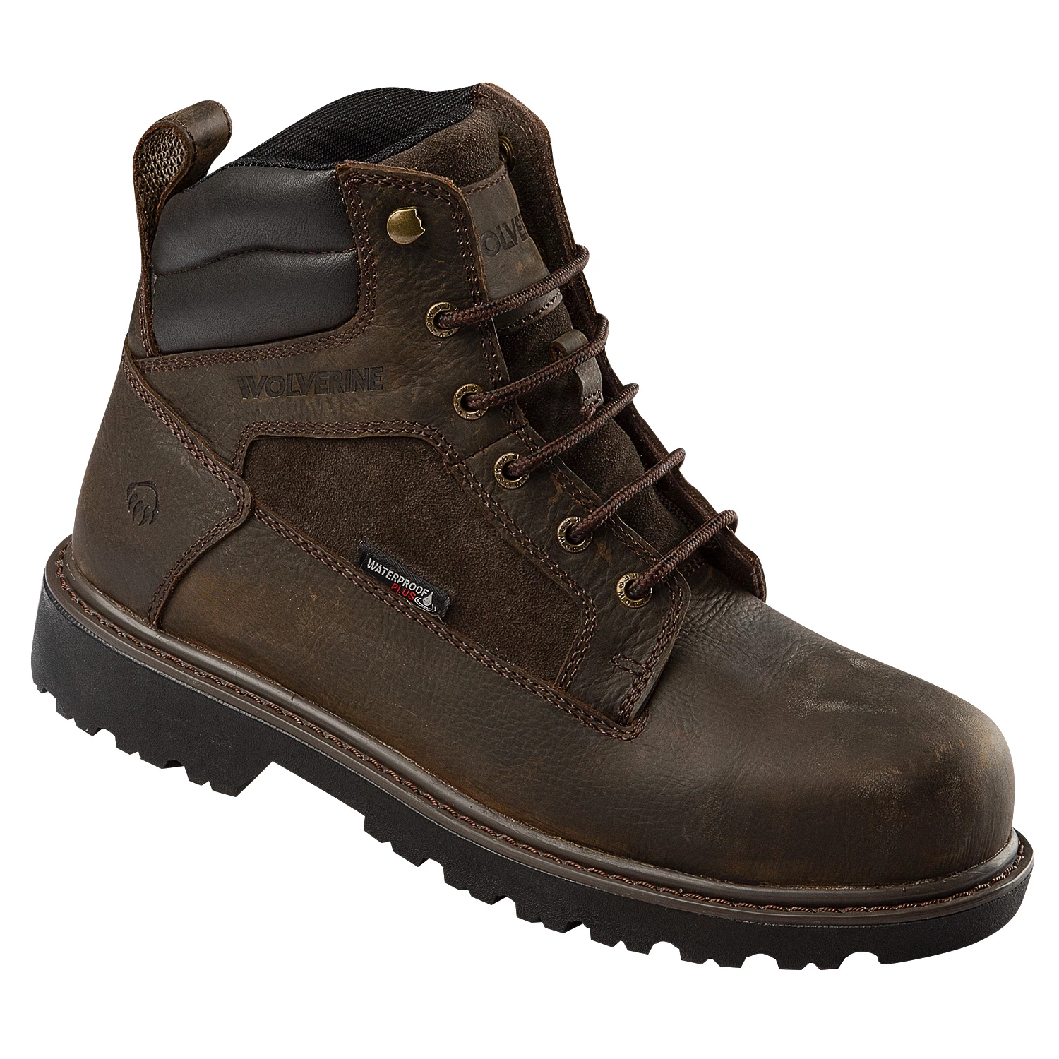 Wolverine Roughneck 6" Steel Toe Men's Waterproof Work Boots 1 Wolverine Roughneck 6" Steel Toe Men's Waterproof Work Boots