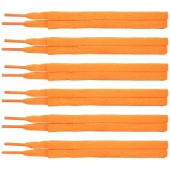 Sof Sole 45" Athletic Flat Neon Orange Shoelaces