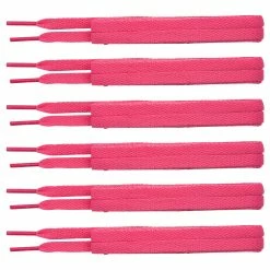 Sof Sole 45" Athletic Flat Hot Pink Shoelaces